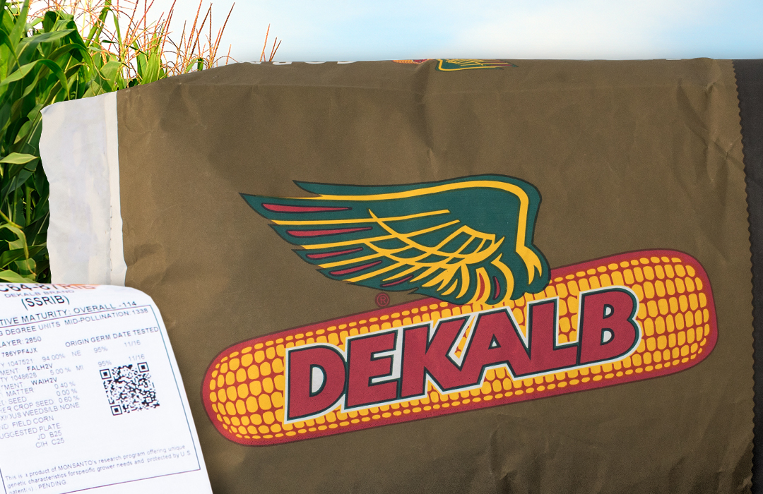 DEKALB Tools QR Code Corn Seed Bag